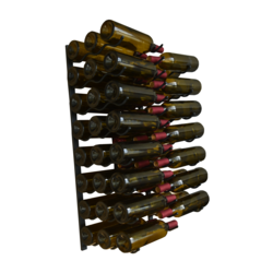 Wall Vine Rack 3x15 Magnum/Champagne