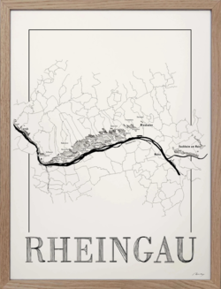 Brushery Rheingau 30*40 inkl. valgfri ramme