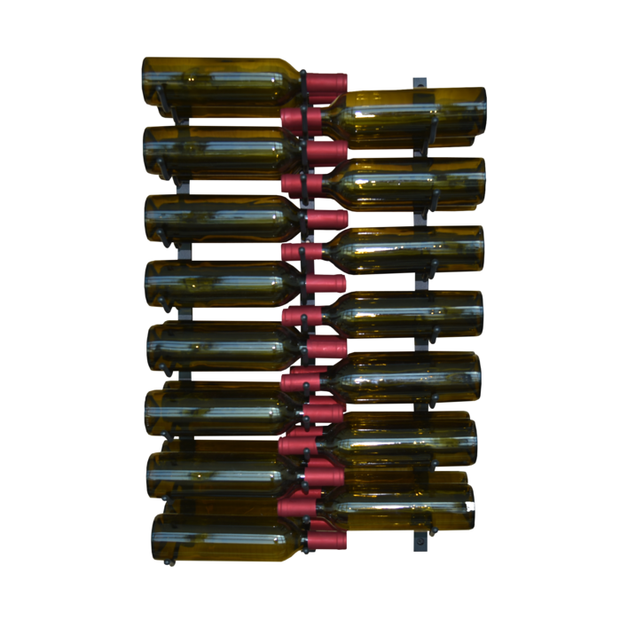 Wall Vine Rack 2x15 Magnum/Champagne
