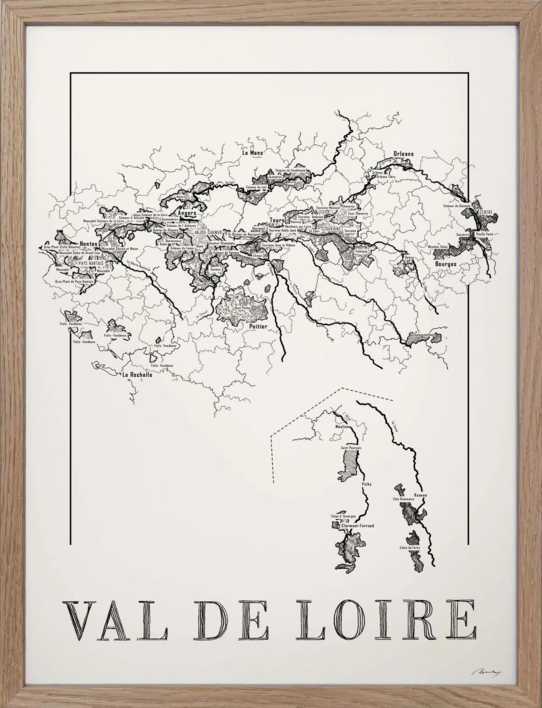 Brushery Val de Loire 30*40 inkl. valgfri ramme
