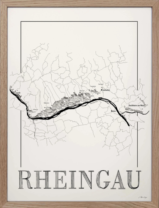 Brushery Rheingau 30*40 inkl. valgfri ramme